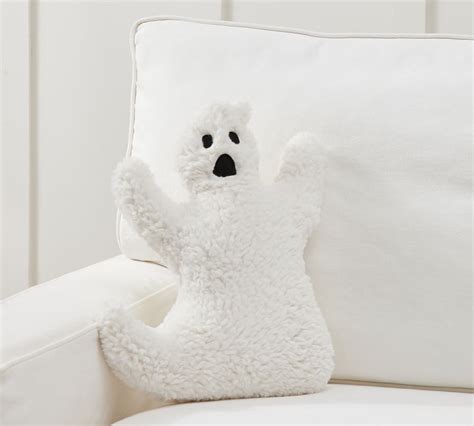 Made of 100% polyester. . Pottery barn ghost pillow